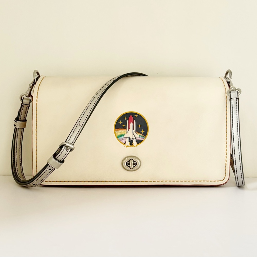 COACH Dinky Bag With Embossed Rocket Shuttle